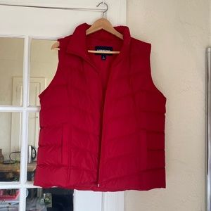 Lands’ End puffer vest
